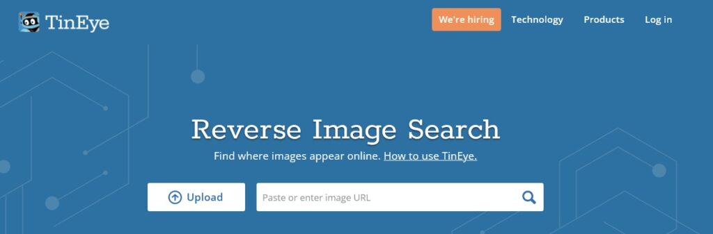 TinEye reverse image search