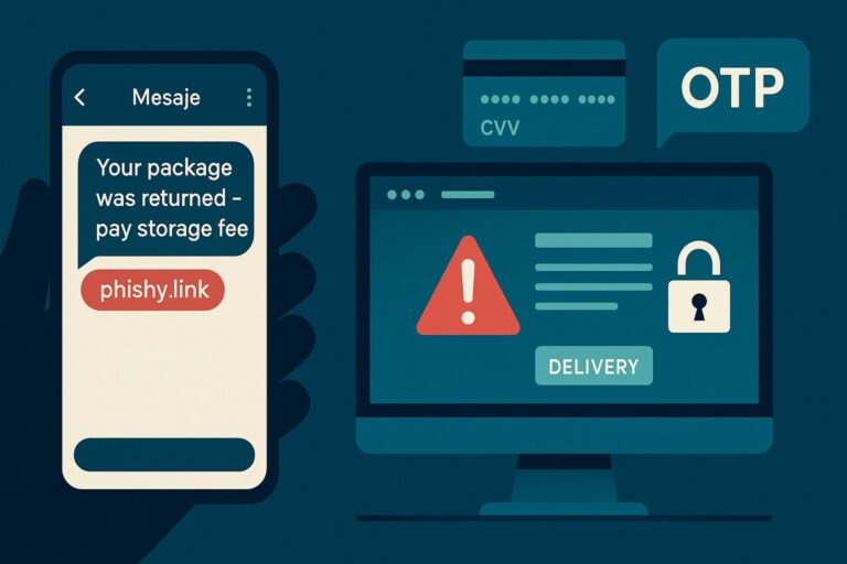 Analiza unui Scam: “Pachetul tău a fost returnat”